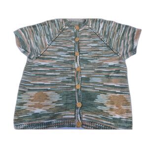 No Brand Knit green multicolor top XL Cozy